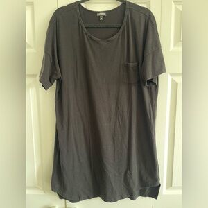 Express Black T-Shirt Dress